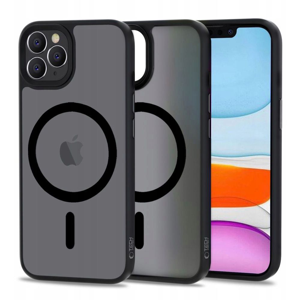 Apple iPhone 11 Pro 5.8'' Tech-Protect MagMat MagSafe Case Cover, Matte Black