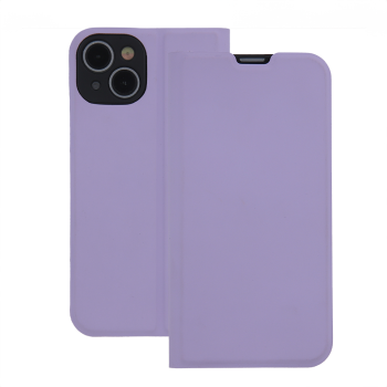 Samsung Galaxy A25 5G (A256E) Smart Soft Book Case Cover, Light Purple