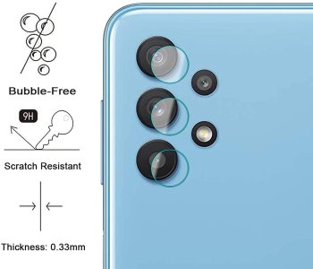 Samsung Galaxy A32 4G (SM-A325F/DS) Back Camera Lens Tempered Glass Protector