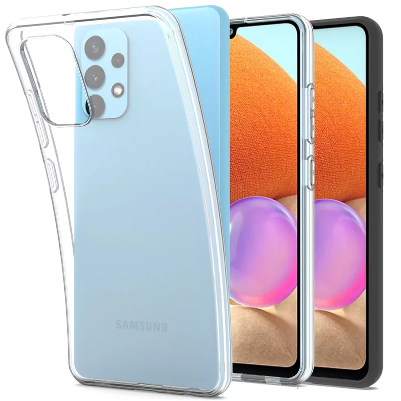 Samsung Galaxy A32 4G (SM-A325F/DS) Slim TPU Case Cover, Transparent