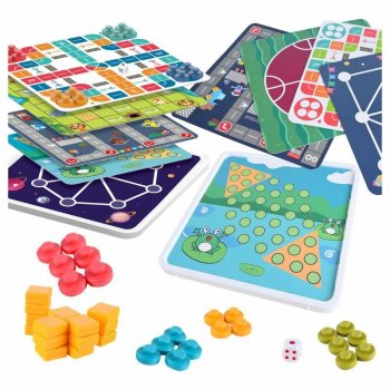 Puzzle board game set of 10 games