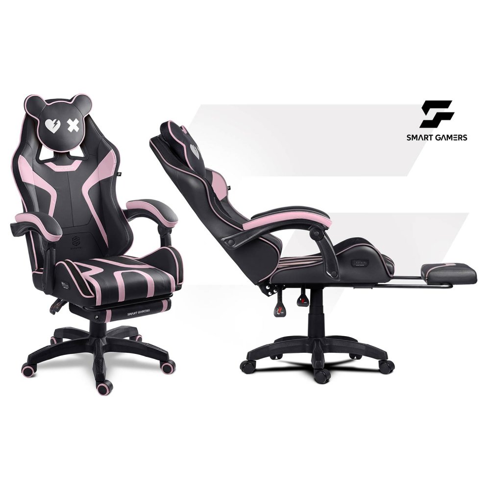 Ergonomic Gaming Chair with Footrest Specter Sofotel, black (0)