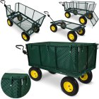 Humberg HM-510 280L Garden Dump Cart – Heavy-Duty Outdoor Wheelbarrow