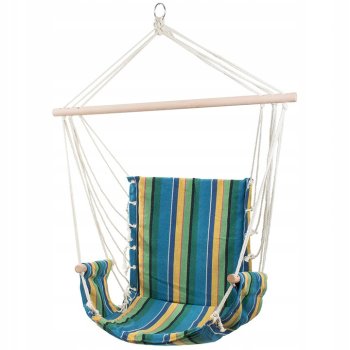 Brazilian Hanging Garden Chihee Swing Hammock Chair, Multicolored