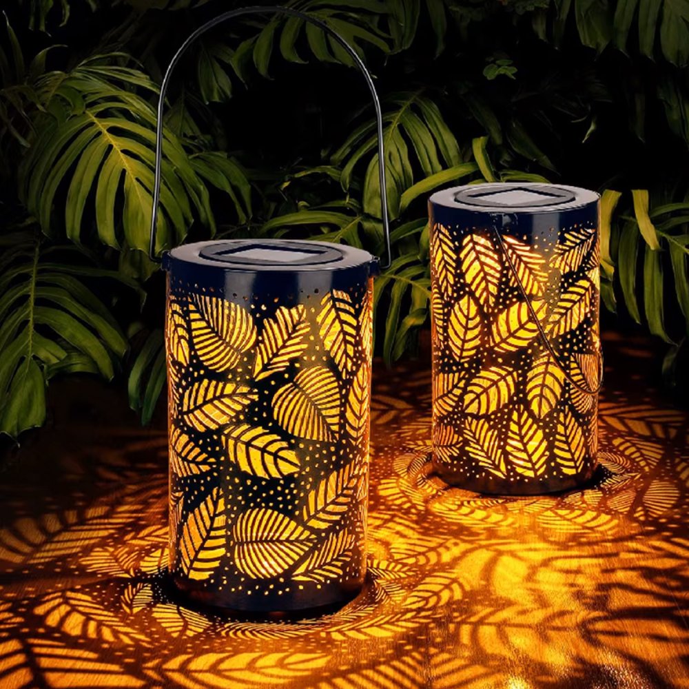 Solar Garden Light LED Forever Light SUNARI FLS-210 Moroccan Leaves (3)