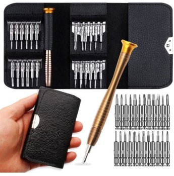 TORX Screwdriver Tool Set for Phone Glasses Watch etc. Repair, 25 pcs.