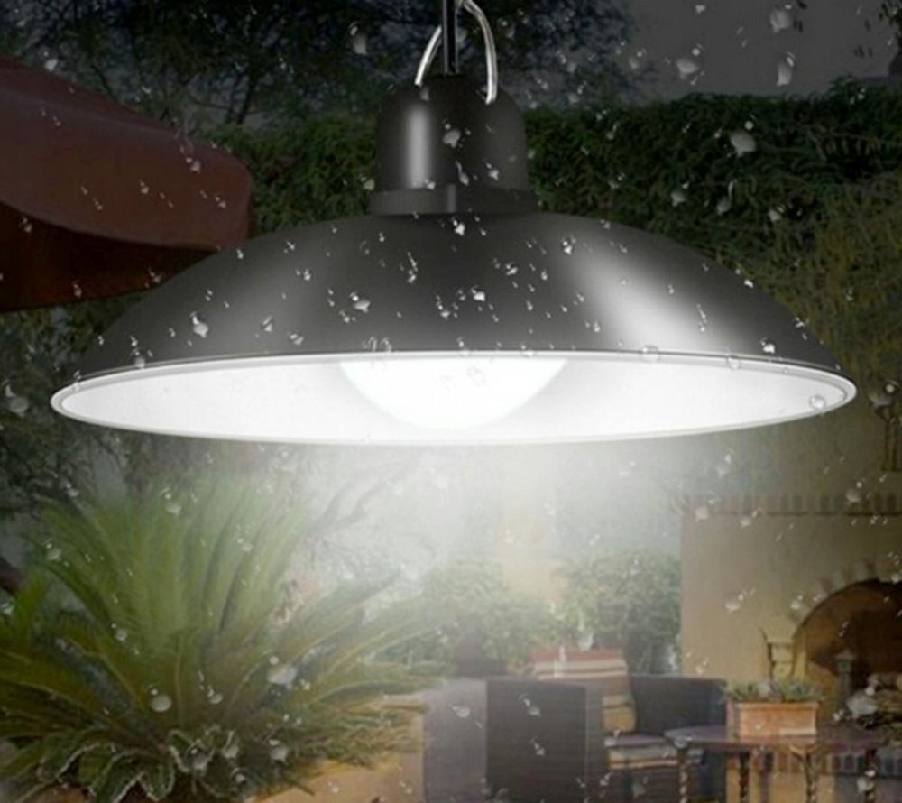 Outdoor Garden Light Solar Night LED Lamp (Chandelier) with Solar Panel (Battery) and Remote Control (2)
