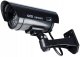 Home Garden Fake Dummy Imitation CCTV Security Camera with Blinking Flashing Light, Black