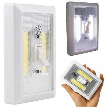 Wireless LED COB Wall Light with Magnetic Switch