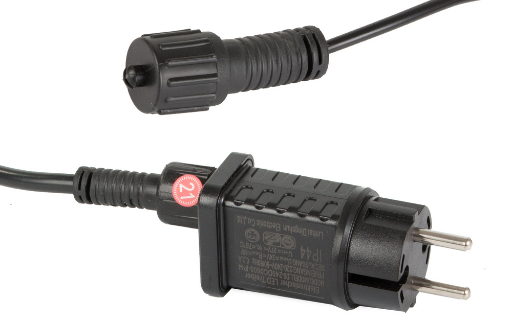 Garden String Light Garland with 10 LED Bulbs E27, 10 m (1)