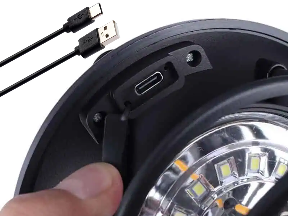 Solar LED Camping Lantern and Garden Light with USB and Motion Sensor (1)