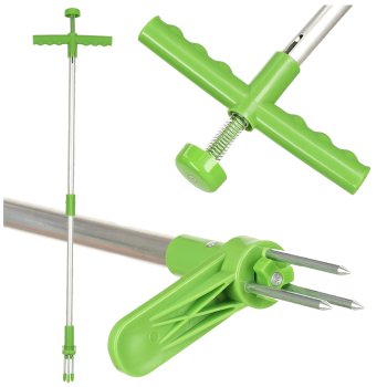 Telescopic Stand Up Weed Puller Root Remover Tool 93cm