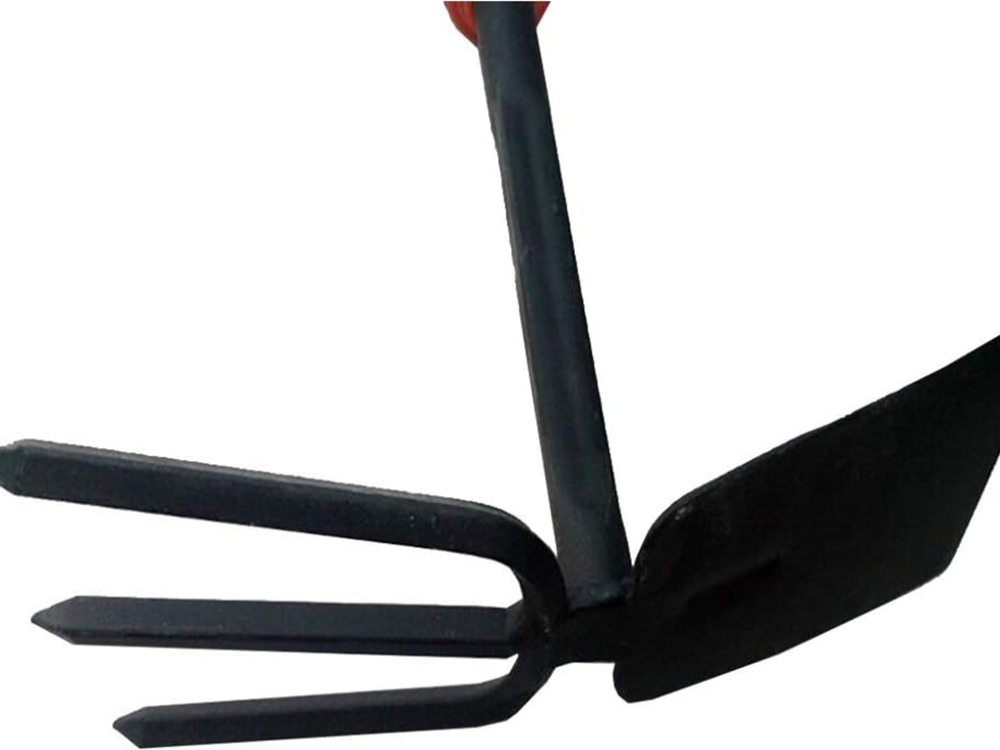 Two-Sided Garden Hoe Shovel Claw Rake Hand Digger For Plants (8)