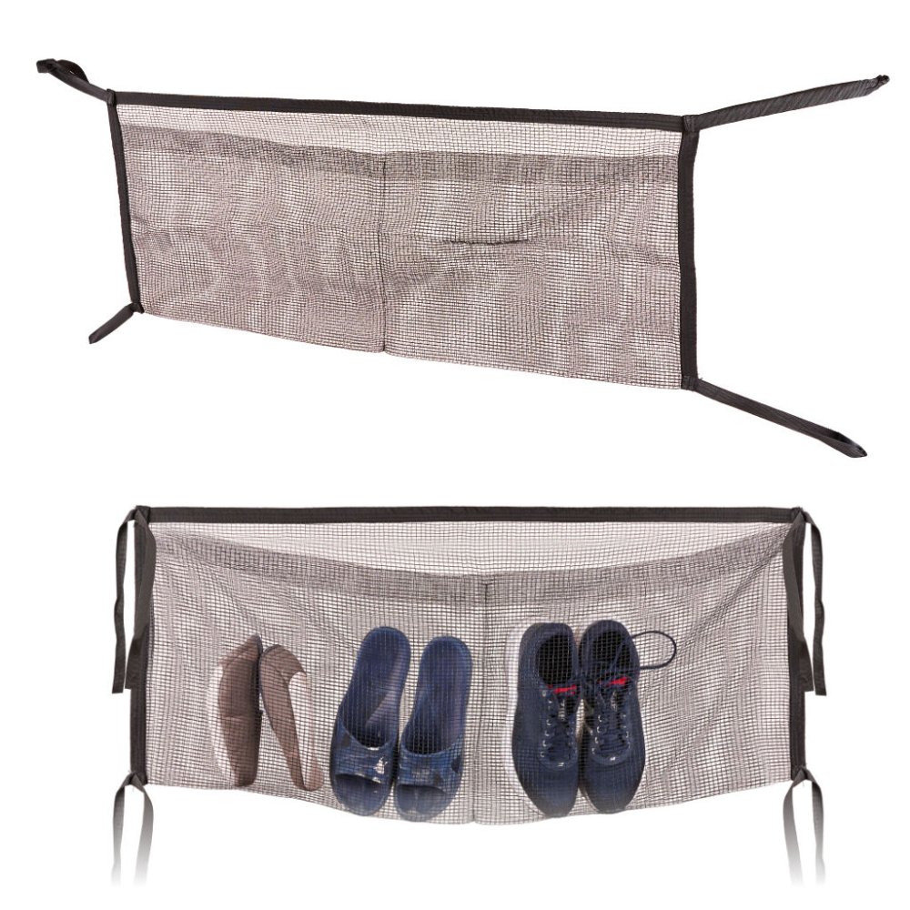 Trampoline Shoe Bag and Storage Net Organizer 110 cm, Black (0)