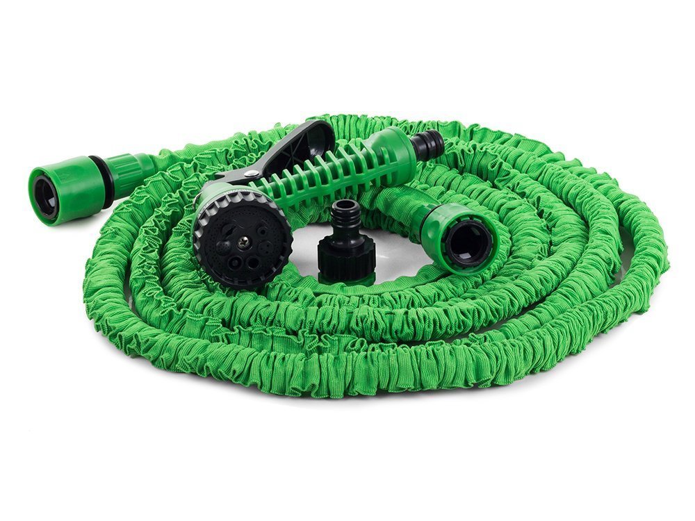 Garden Stretchable Water Hose 5-15 m, Green (4)