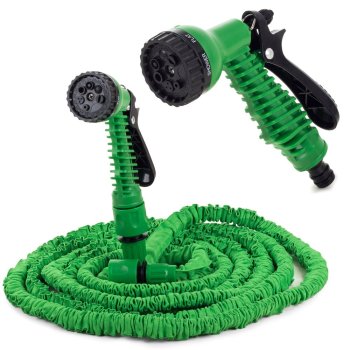 Garden Stretchable Water Hose 5-15 m, Green