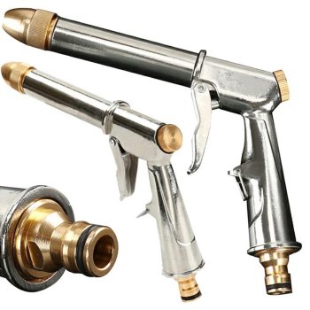 Metal Garden Hose Spray Nozzle with Adjustable Pressure