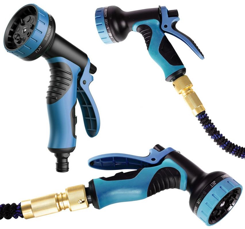 Expandable Garden Hose with Brass Connectors 7.5m to 22.5m (0)