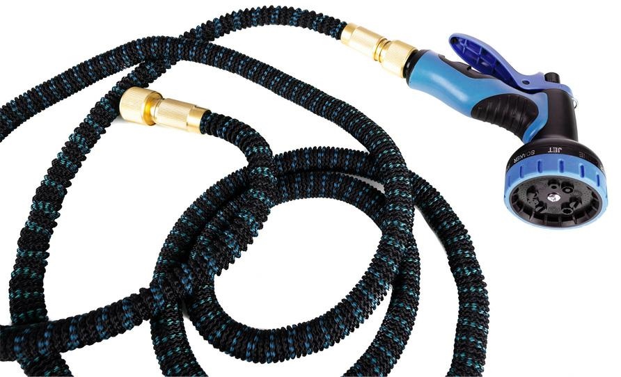Expandable Garden Hose 15m-45m with Brass Connectors (1)