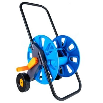 Garden Hose Stand Cart with Reel for 50m Hose