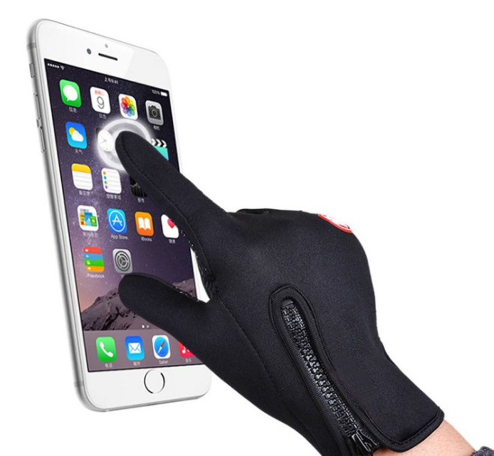 Universal Sport Winter Gloves - Touch Screen Compatible, Blue XL (1)