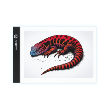 Maxlife Ultra-thin A4 LED Light Box Writing Painting Tracing Board With Adjustable Brightness