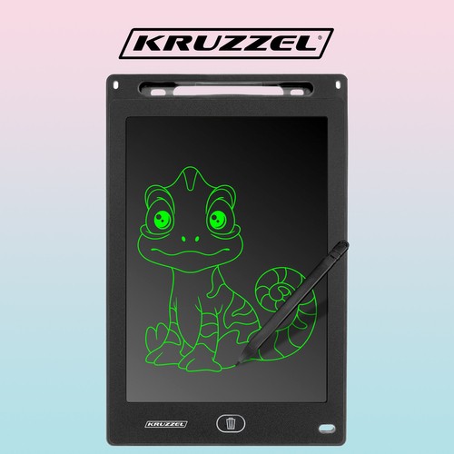 Drawing Tablet 12" Kruzzel 22456, Black (1)