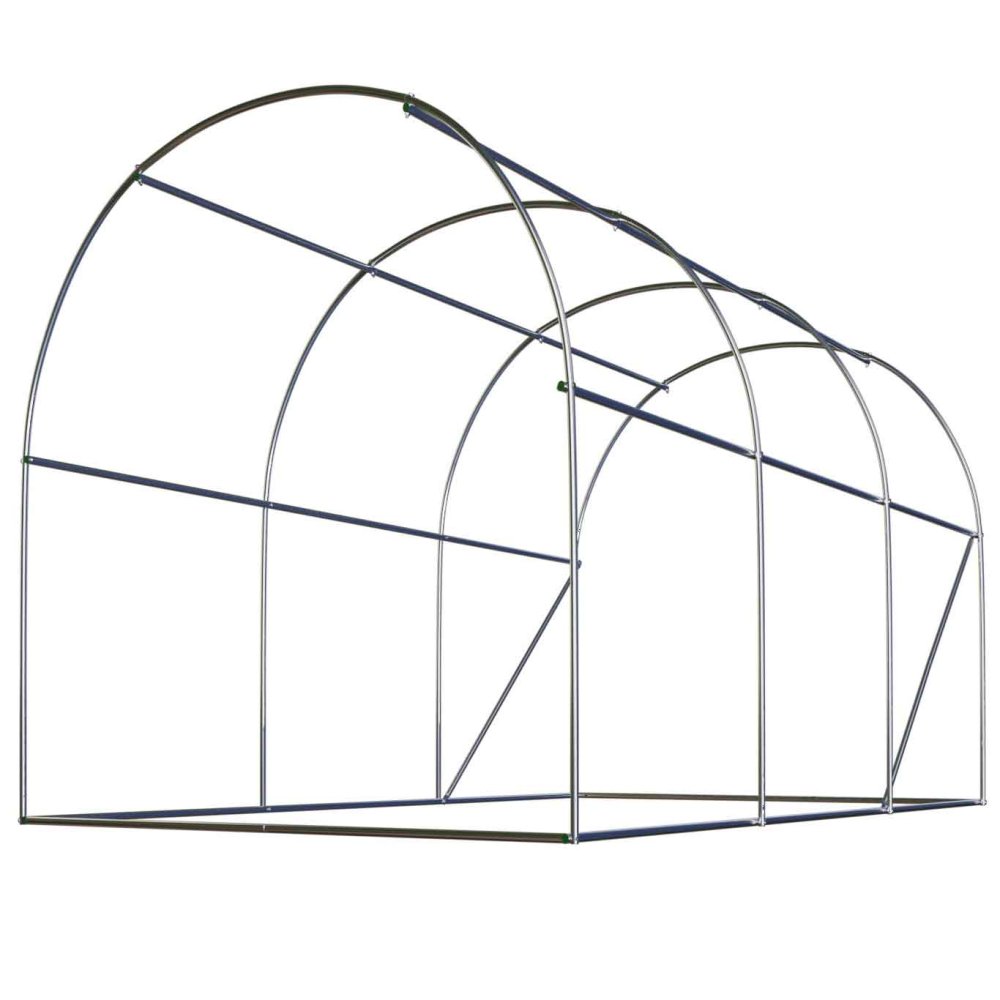 Garden Greenhouse Tunnel 2x3m 6m2 Plonos + Plant Rods (0)