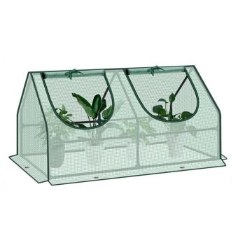 Garden Mini Greenhouse Polytunnel for Plants and Seedlings 120x62x60 cm