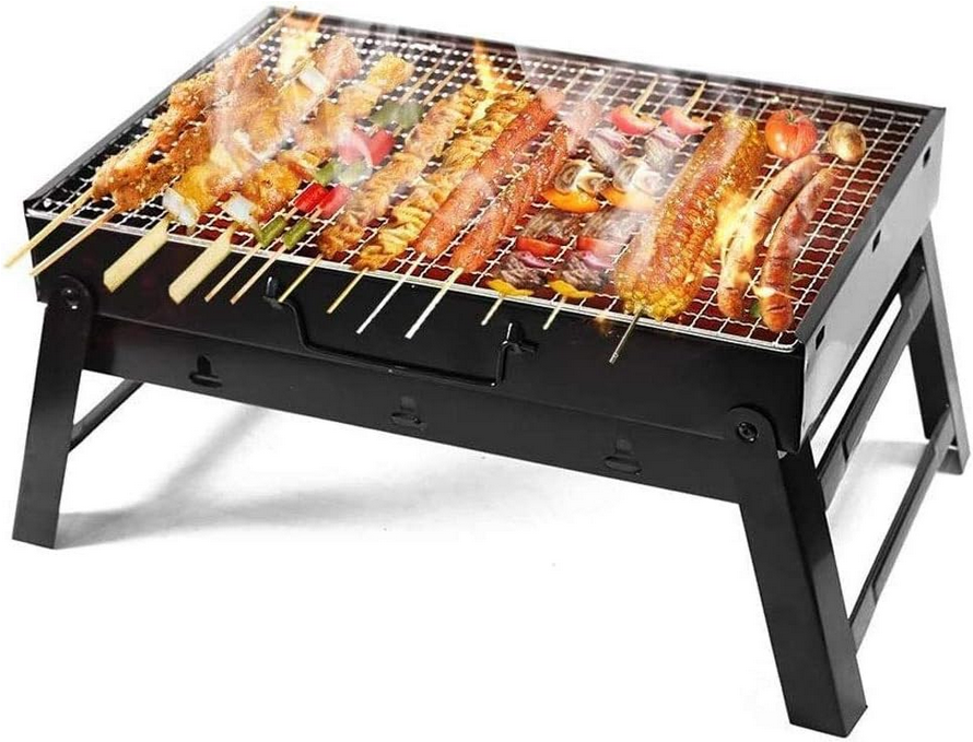 Portable Folding Charcoal Mini Grill (3)