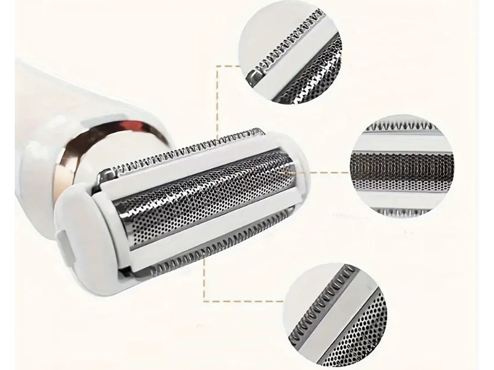 Rechargeable Wet and Dry Electric Shaver for Women Body Hair Trimmer USB (1)