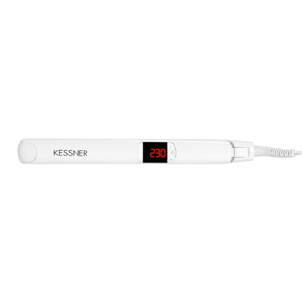 Professional Ionic Hair Straightener Kessner 230°C, White (2)