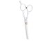 Professional hair thinning scissors with micro-serrated blade, 15 cm