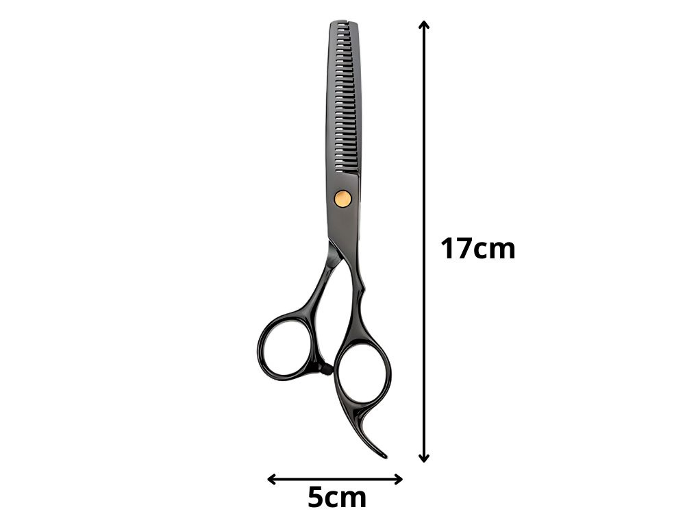 Professional Hair Thinning Scissors Texturizing Shears 17 cm, Black (0)