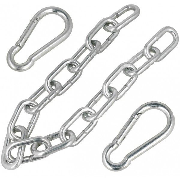 Hammock Chair Garden Swing Hanging Mounting Set Assembly Kit (Сhain, Сarabiners) (2)