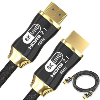 HDMI 2.1 cable 1.5 m ultra high speed 8K 60Hz 4K 120Hz gold-plated