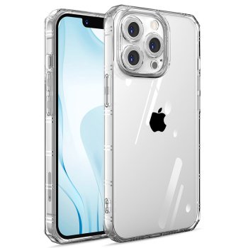 Apple iPhone 15 Pro 6.1'' Anti-slip 4 Corners Shockproof Cover Case, Transparent