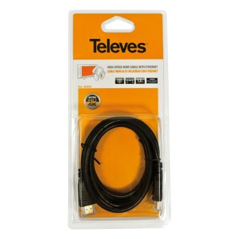 High-Speed HDMI Cable Televes 1.5m, black