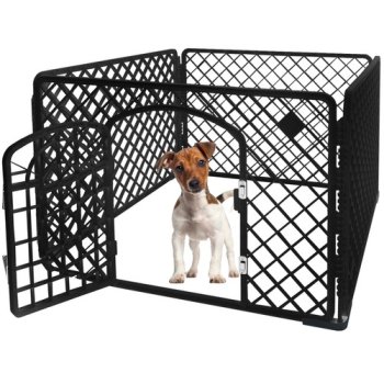 Foldable Playpen Arena Cage for Pets (Puppy, Kitten, Rabbit), 90x90x60 cm