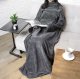 Oversized Warm Sweatshirt Blanket with Sleeves and Pocket for Men and Women
