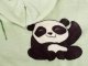 Oversized Panda Hoodie Blanket, Warm Wearable Sweatshirt with Hood, Green