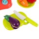 Play Food Cutting Set with Basket and Kitchen Accessories 22877