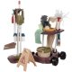 Kruzzel 24747 Kids Cleaning Set 18-in-1 with Toy Vacuum Cleaner