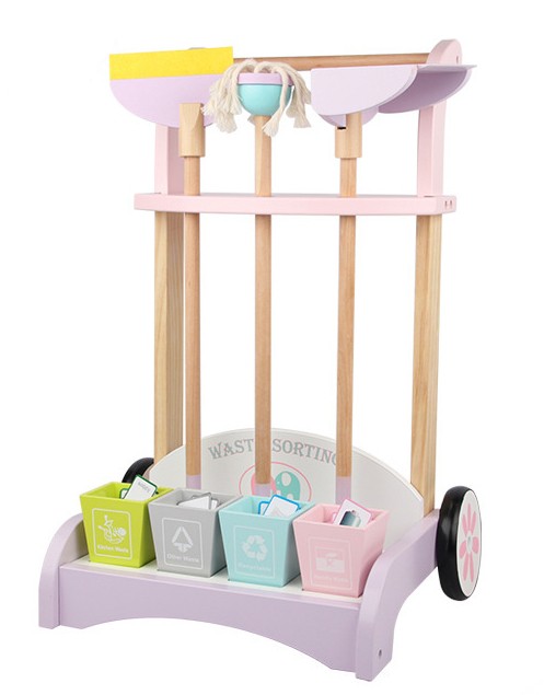 Kids Toy Cleaning Set with Waste Sorting and Recycling Game (2)