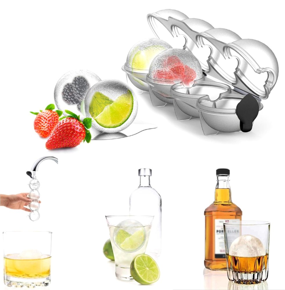 Ice Ball Mold, 4 pcs, 5 cm (0)