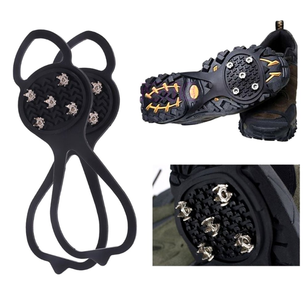 Anti-Slip Ice Cleats for Shoes & Boots, Size 40-46 (0)