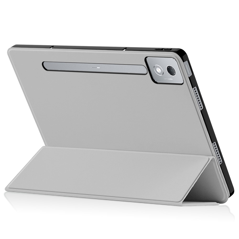 Lenovo Idea Tab Pro 12.7'' (TB-373FU) Trifold Stand Protective Cover Case, Gray (4)