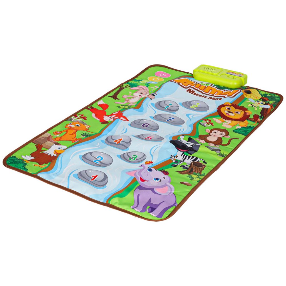 Interactive Musical Play Mat for Toddlers with Animal Sounds (1)