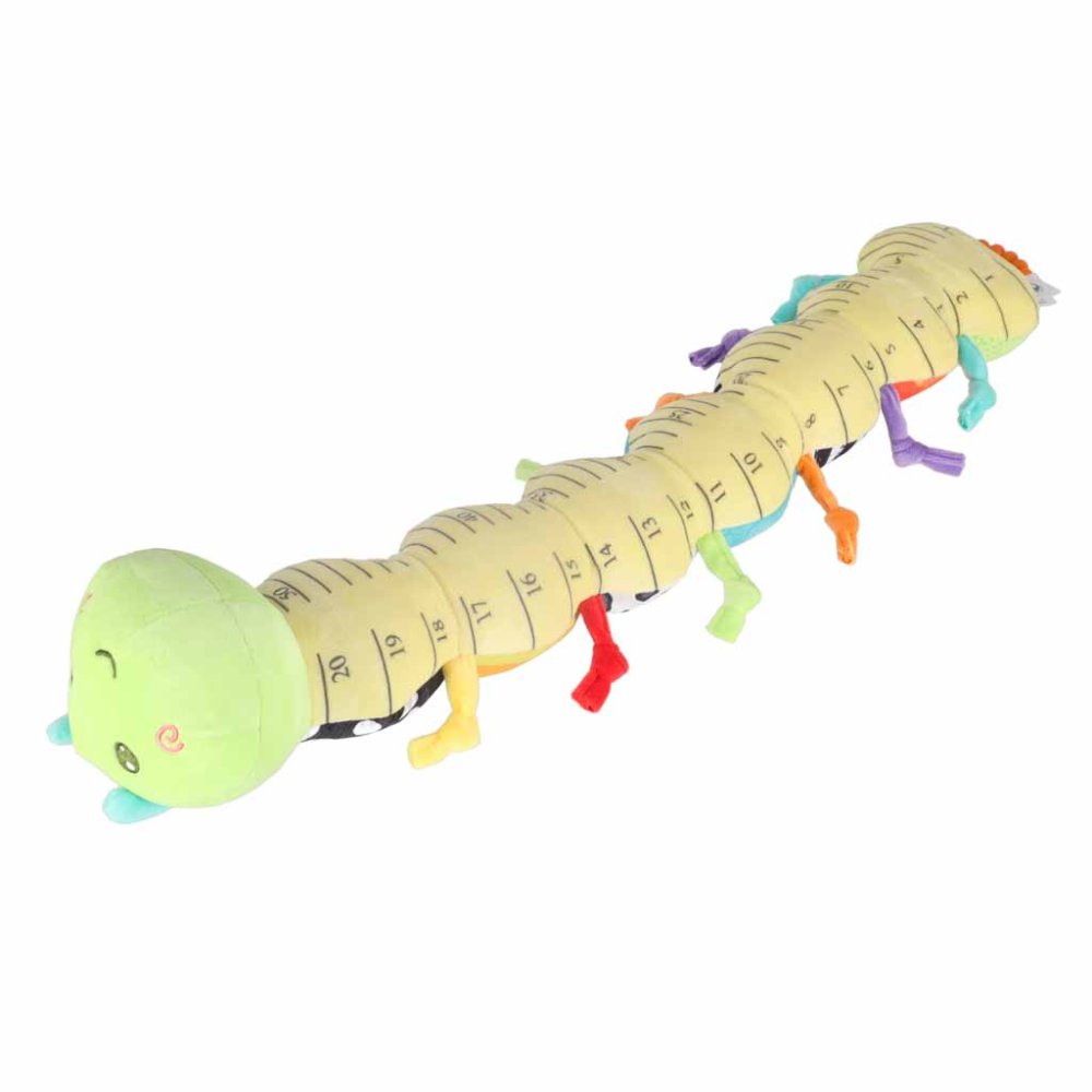 Interactive Musical Caterpillar Plush Toy for Baby Sensory Development (1)