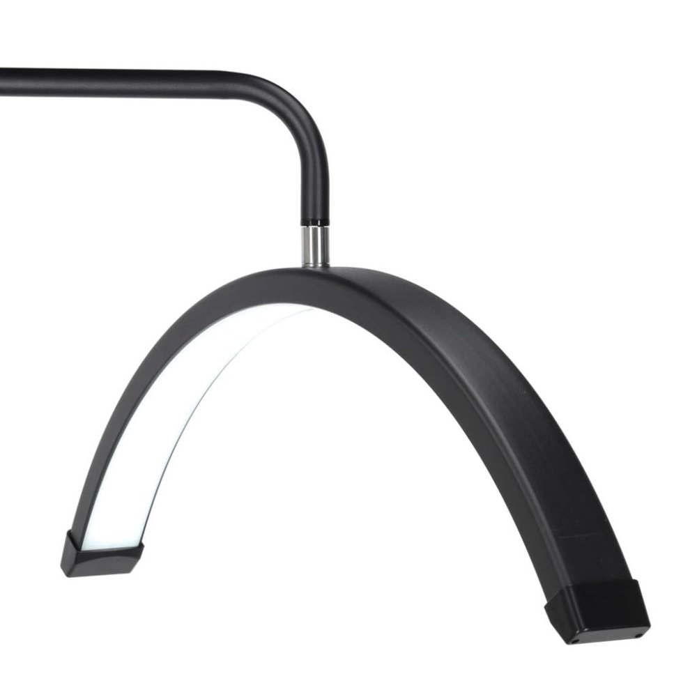 36W LED Arch Lamp for Eyelash Extensions, Adjustable Shadowless, Black (3)
